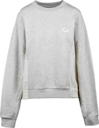 Replay Light Grey Women Cotton Sweatshirt