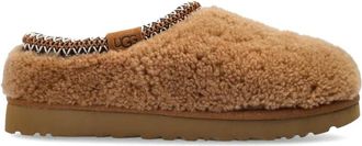 UGG Tasman Maxi Curly - Dames - Pantoffels - Bruin - 37 EU - Wol - Schoenen