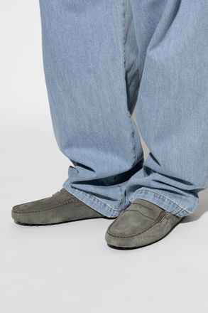 Tod's Gommino Loafers, Mens, Grey