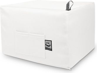 Happers Happers - Puff Cama Confort Blanco &Uacute;nico Blanco