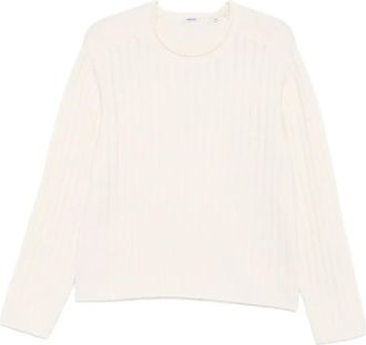 Aspesi ribbed sweater - women - Wool - 42 - White