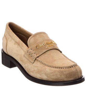 Dior Logo Suede Loafer