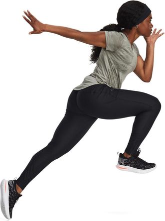 Under Armour Elite-trainingsbroek voor dames (kwalificatie) (Zwart)