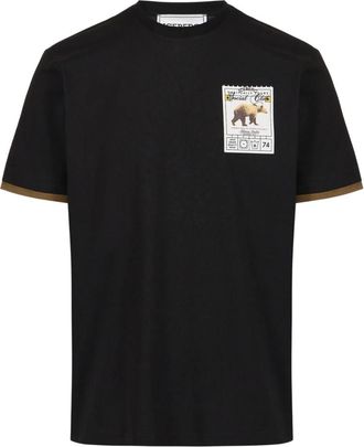 Iceberg Social Club Graphic T-Shirt - Heren - T-shirts - Zwart - XL - Katoen - Tops