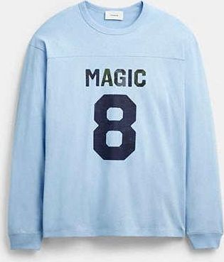 Coach Football Long Sleeve Relaxed T-Shirt