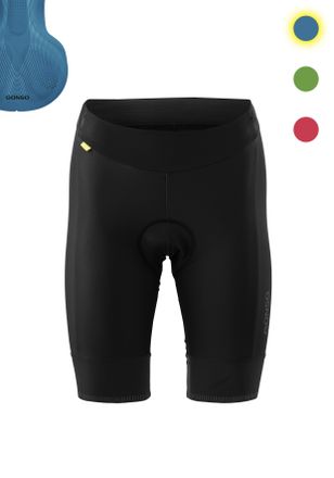 Gonso Fahrradhose GONSO SITIVO W, Damen, Gr. 36, Normalgr&ouml;ssen, blau, 65% Polyamid, 35% Elasthan, Hosen Fahrradhose, Damen Radhose, Radlerhose mit spezielle