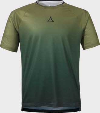 Sch&ouml;ffel Funktionsshirt SCH&Ouml;FFEL Shirt Style Koitere MEN, Herren, Gr. 50, gr&uuml;n (6737, gr&uuml;n), Oberstoff: 100% Polyester, Rundhals, Shirts Funktionsshirt