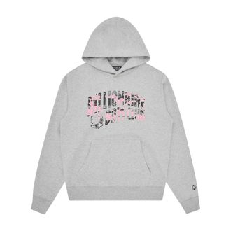 Billionaire Boys Club Camo Arch Logo Popover Hood - Heren - Sweatshirts & Hoodies - Grijs - Maat: XL Katoen