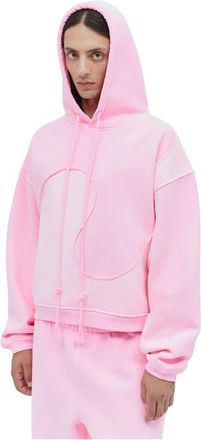 ERL Erl, Hombre, Sudaderas, Rosa, Talla: L