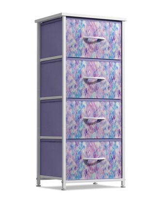Sorbus 4-Drawer Vertical Short Nightstand