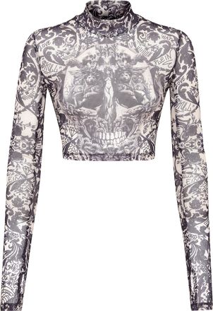 Philipp Plein Ls Top New Baroque