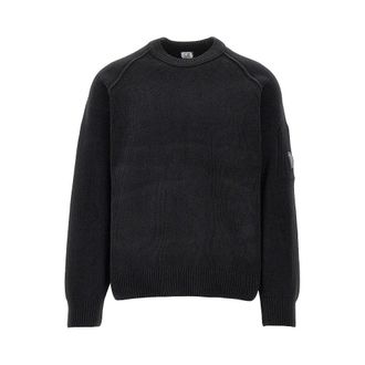 C.P. Company Cotton chenille crewneck sweater Man XL