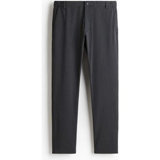 H&M Slim Fit Trousers in Dark Gray at Nordstrom, Size Xxx-Large