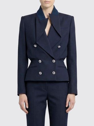 Alexander McQueen Blazer a doppiopetto McQueen in lana