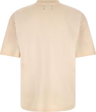 Amiri Graphic-Print Logo T-Shirt - Beige
