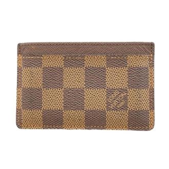Louis Vuitton Pre-owned Wallets, unisex, Brown, Size: ONE SIZE Pre-owned Fabric Wallet