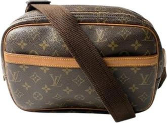 Louis Vuitton Pre-owned Cross Body Bags, male, Brown, Size: ONE SIZE Pre-owned Vintage Monogram Shoulder Bag