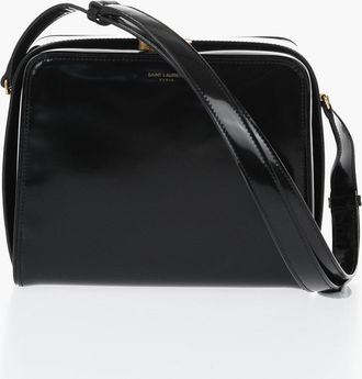 Saint Laurent Brushed Leather Shoulder Bag Saint Laurent