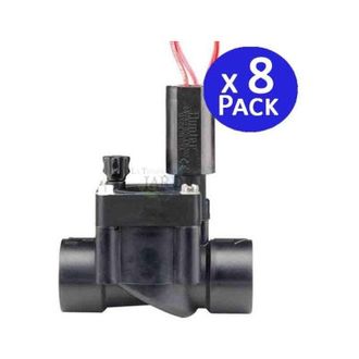 Hunter Pack 8 Electrovalvulas De Riego 1 24v Pgv-100 Hunter Rosca Hembra Para Sistemas Autom&aacute;ticos