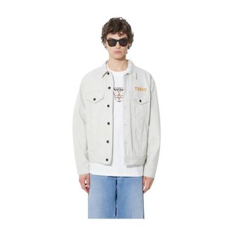 Thisisneverthat Jassen, Heren, Grijs, M, Katoen, Tsnvt Trucker Jacket
