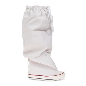 Converse Schoenen, Dames, Wit, 39 1/2 EU, Chuck Taylor All Star XXXHi Slouch Wedge