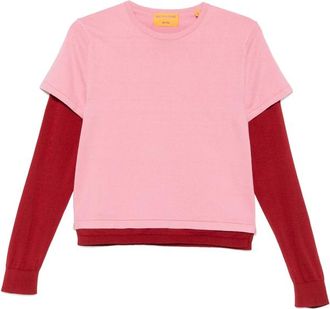 Guest In Residence Layered-effect Sweater