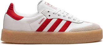 adidas Sambae White/Red sneakers - women - Leather - 5.5