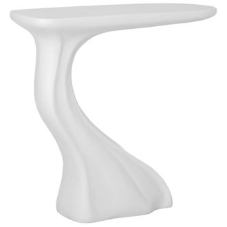 Wanderlust Deco Recibidor de madera y metal blanco 98x26x85h cm