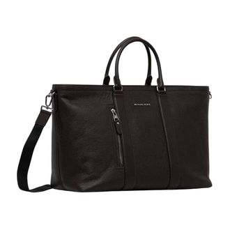 Michael Kors Heren, Tassen, Bruin, Maat: ONE Size Leer