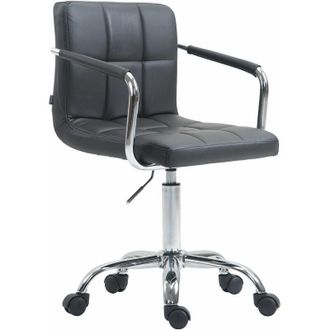 Clp Clp - Silla De Oficina Lucy V2 En Cuero Pu Gris