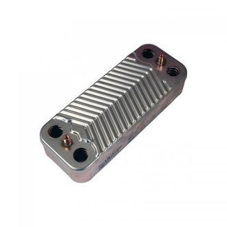 OEM Intercambiador De Placas Para Calderas Ariston Modelos B5, Class, Genus Recambio Original Ariston C&oacute;digo 65104333