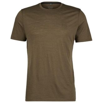 Stoic Merino135 HovaSt. T-Shirt Merinoshirt f&uuml;r Herren | braun