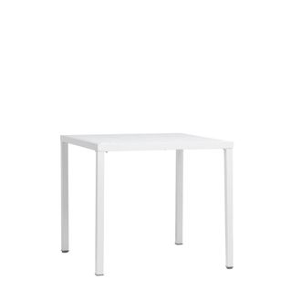 Klast Mesa fija de polipropileno blanco 84x76 cm
