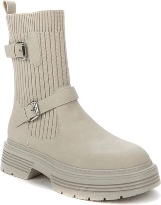 Keddo Beige Casual Booties voor vrouwen - Dames - Chelseaboots - Beige - 40 EU - Schoenen
