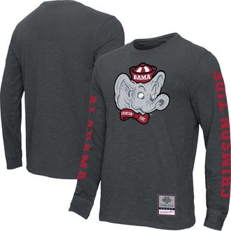 Mitchell & Ness Mens Mitchell & Ness Charcoal Alabama Crimson Tide Team Pride Long Sleeve T-Shirt at Nordstrom, Size Medium