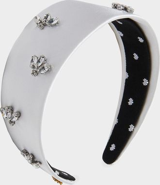 Lele Sadoughi Brigitte Crystal-Embellished Headband