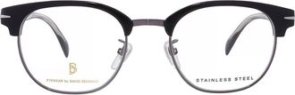 David Beckham Demo Oval Mens Eyeglasses DB 1012 0BSC 49