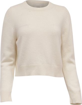 Nili Lotan Nili Lotan Knitted Sweater in Ivory Cashmere