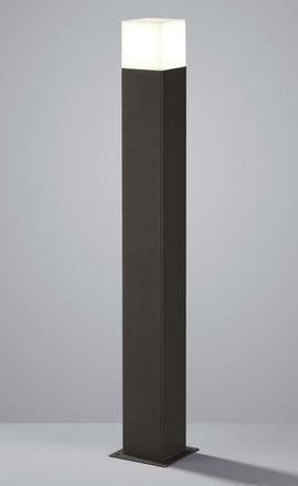 Trio Farola Alta E14 Led Exterior Hudson Antracita H80 Cm Lighting