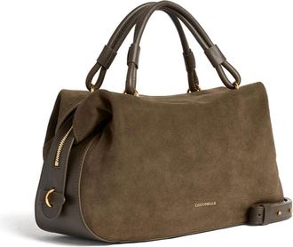 Coccinelle Lizzie Handtas - Dames - Handtassen - Groen - ONE Size - Su&egrave;de - Tassen