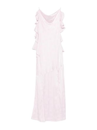 Rotate Blush Pink Top With All-Over Floral Print