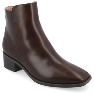Journee Collection Women & apos;s Cappri Medium and Wide Width Booties