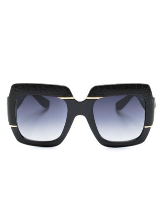 Gucci Occhiali da sole oversize - Nero