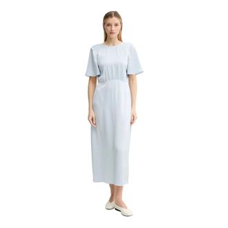 Sams&oslash;e & Sams&oslash;e Salucindy Jurk - Dames - Casual kleedjes - Blauw - XS - Polyester - Kleedjes