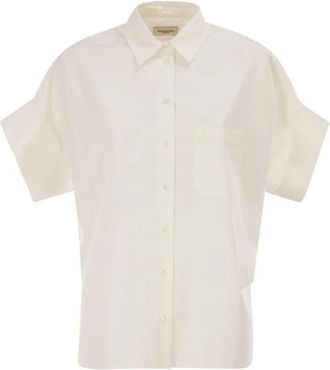 Max Mara Shirts - Dames - Overhemden - Wit - XS - Overhemden