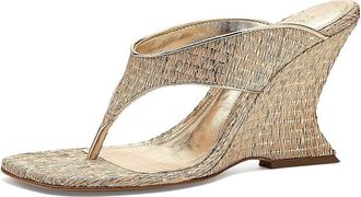 Schutz Maya Womens Shoes Caramel Gold/Platina : 10.5 M, Synthetic