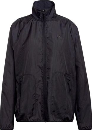adidas (WMNS) adidas Run Icons 3Bar Running Windbreak Asia Sizing Black HC7971