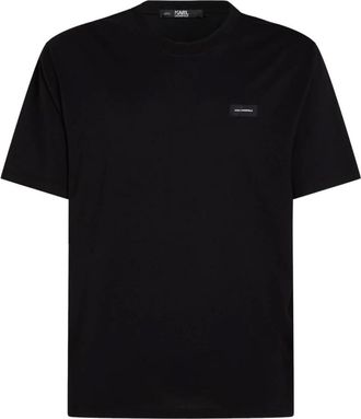 Karl Lagerfeld Uomo, Top, Nero, M, new