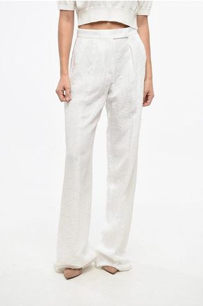 Max Mara Wrinkled Effect LARINGE Palazzo Pants size 40