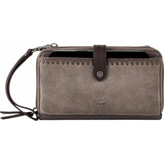 The Sak Iris Smartphone Crossbody Bag in Mushroom Suede at Nordstrom